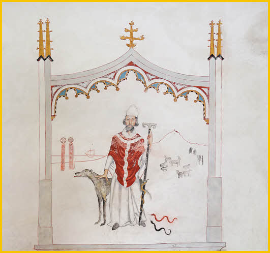St Patrick Fresco