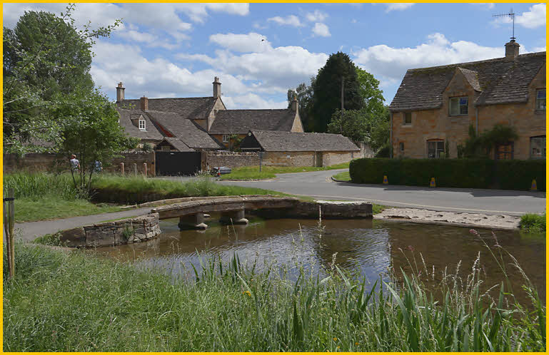 Stream and Houses 