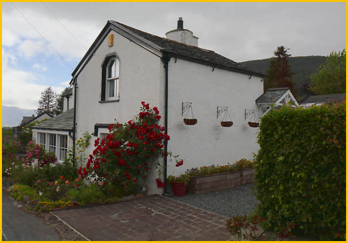 House with Flowers