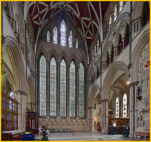 Five Sisters Window, North Transept