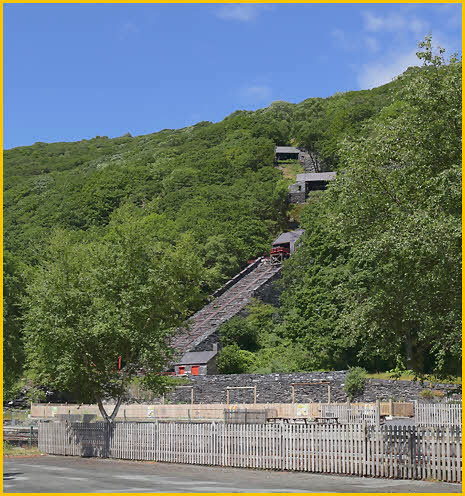 Slate Mine Loading Ramp to Railroad