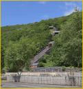Slate Mine Loading Ramp to Railroad