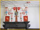 Plasterwork above Fireplace