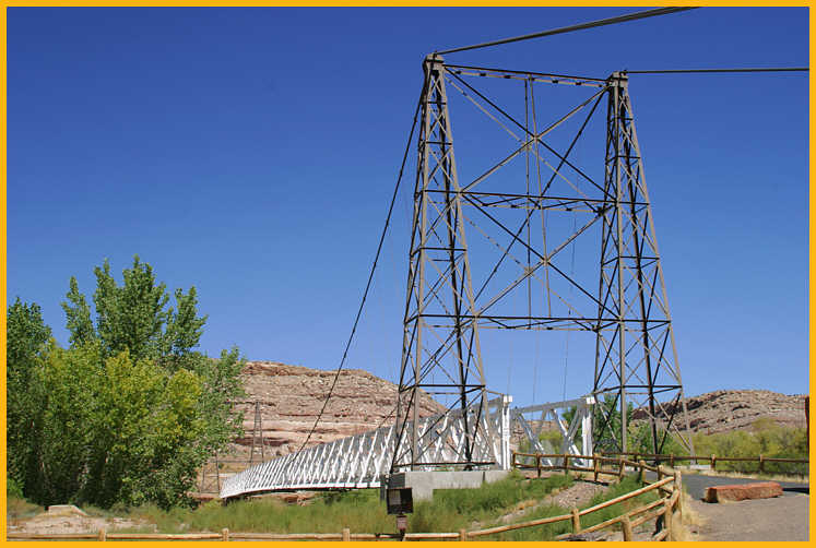 Dewey Suspension Bridge