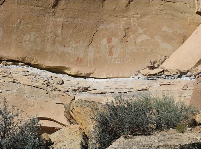 Ute Petroglyphs