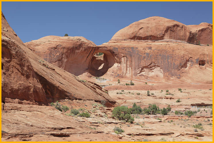 First View of Bow Tie Arch