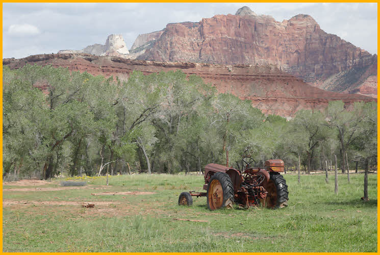 Old Farm Tractor